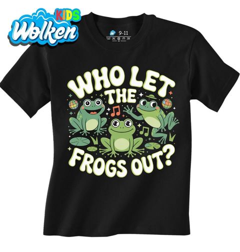 Obrázek produktu Dětské tričko Kdo pustil žáby ven? Who Let the Frogs Out?