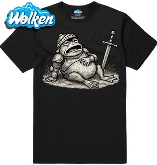 Pánské tričko Vyřízená Žába po Bitvě.jpg