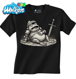 Dětské tričko Vyřízená Žába po Bitvě.jpg