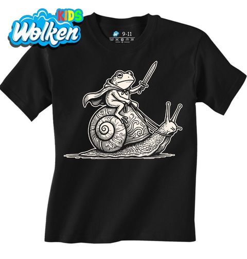 Obrázek produktu Dětské tričko Rytířská Žába na Šnekovi