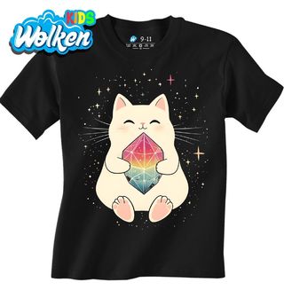 Dětské tričko Kosmická Kočka s Krystalem.jpg