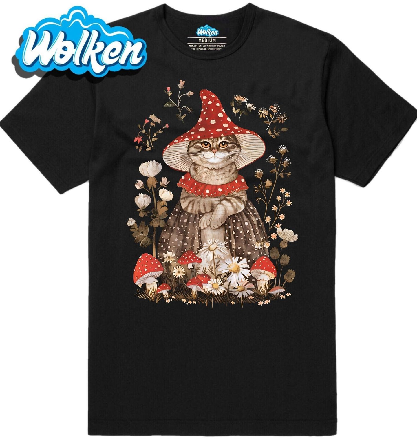 Pánské tričko Kočičí Muchomůrka.jpg