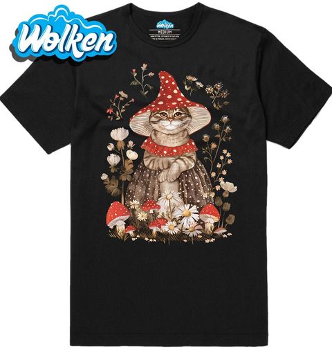 Obrázek produktu Pánské tričko Kočičí Muchomůrka