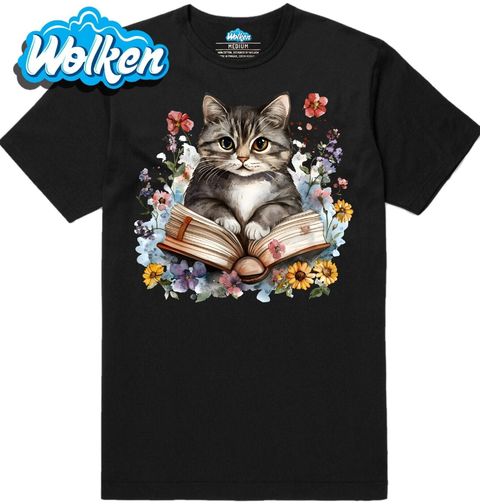 Obrázek produktu Pánské tričko Kočka v Říši Příběhů