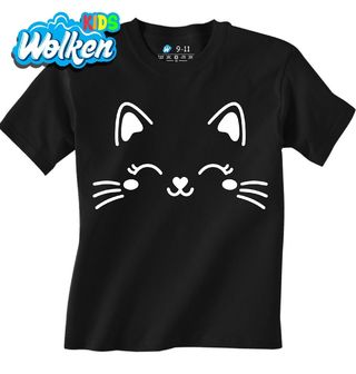 Dětské tričko Kočičí Úsměv Kawaii.jpg