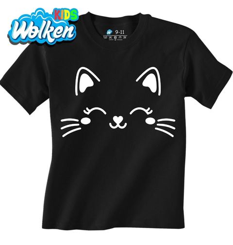 Obrázek produktu Dětské tričko Kočičí Úsměv Kawaii