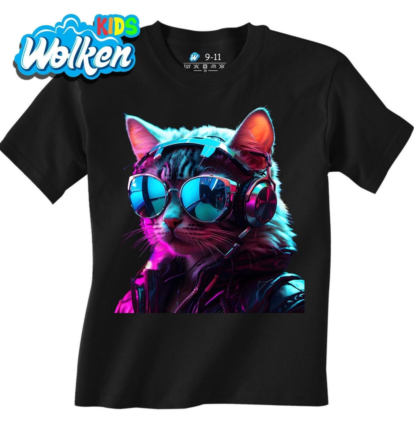 Dětské tričko Gamer Kočka se Sluchátky.jpg
