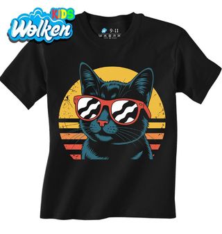 Dětské tričko Zhypnotizovaná Kočka.jpg