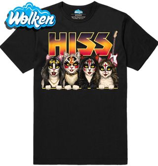 Pánské tričko Kočičí Rock HISS.jpg