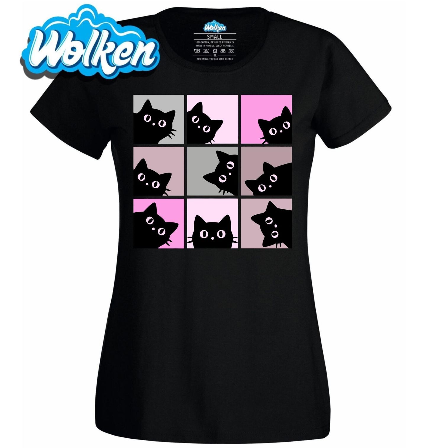 Dámské tričko Zvědavá Koťata.jpg