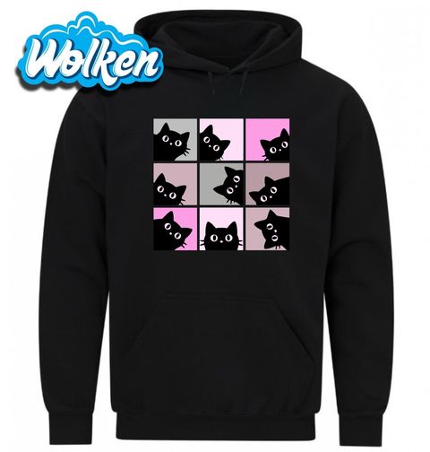 Obrázek produktu Pánská mikina Zvědavá Koťata