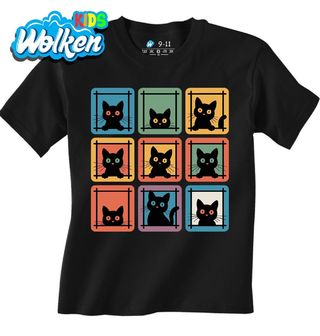 Dětské tričko Zvědavé Kočky v Okně.jpg