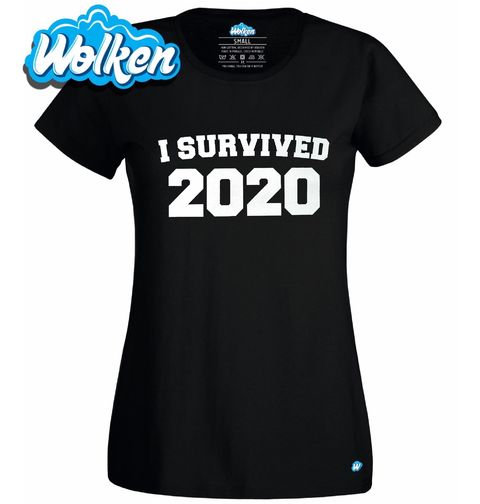Obrázek produktu Dámské tričko I survived 2020 Přezil jsem rok 2020