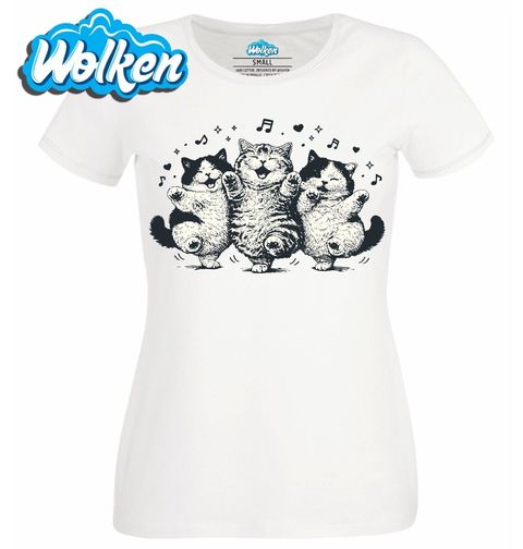 Obrázek produktu Dámské tričko Tancující Koťátka