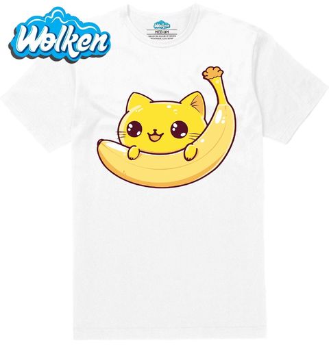 Obrázek produktu Pánské tričko Veselá Kočka na Banánu