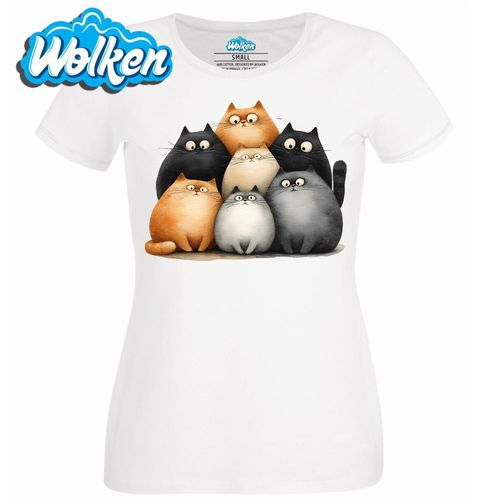 Obrázek produktu Dámské tričko Parta Tlustých Koček