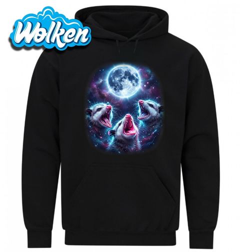 Obrázek produktu Pánská mikina Tři Vačice vyjící na Měsíc