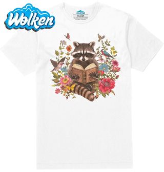 Pánské tričko Mýval v Květinové Knihovně.jpg