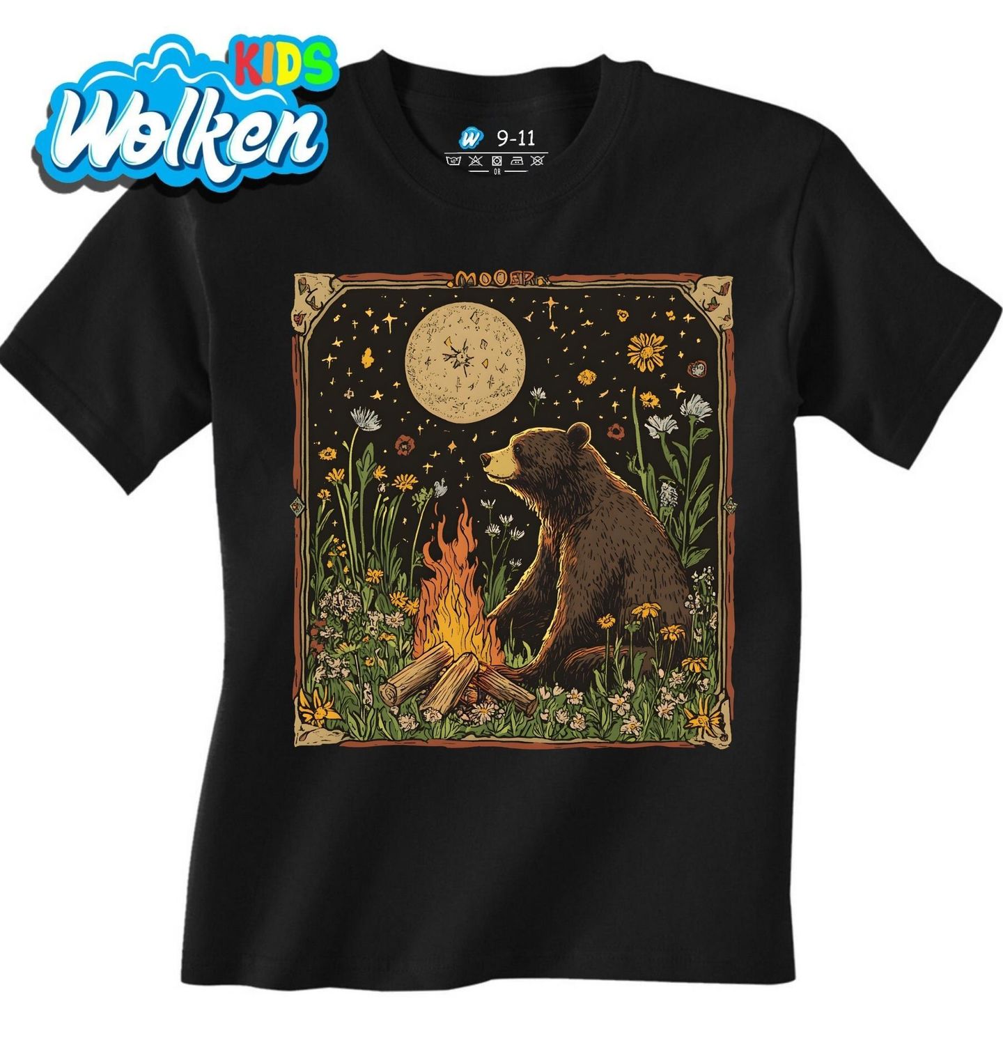 Dětské tričko Medvěd u Nočního Táboráku.jpg