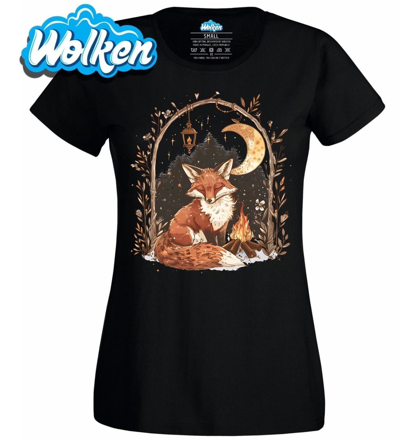 Dámské tričko Liška u Nočního Táboráku.jpg