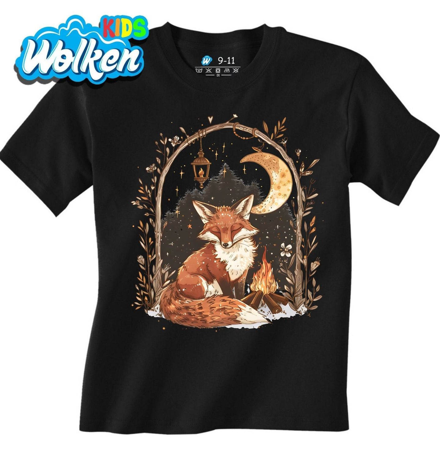 Dětské tričko Liška u Nočního Táboráku.jpg