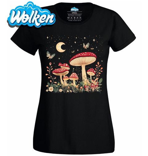 Obrázek produktu Dámské tričko Mochomůrky pod Nočním Měsícem