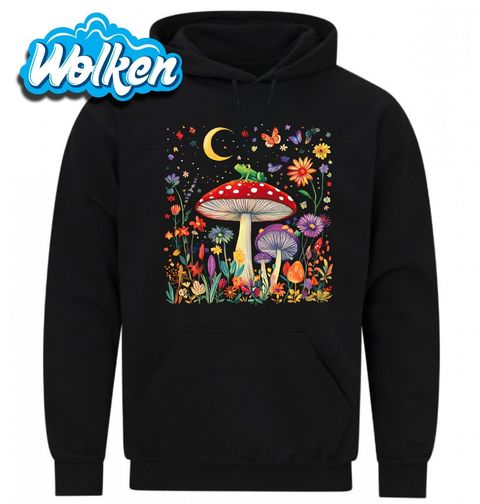 Obrázek produktu Pánská mikina Rosnička Zelená na Mochomůrce