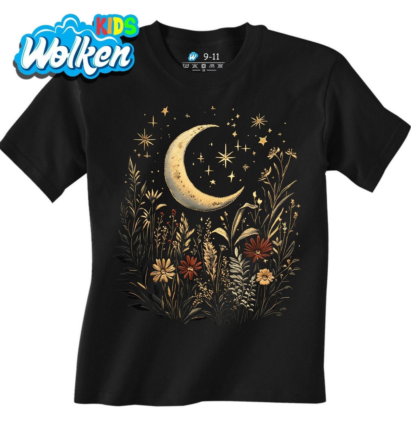 Dětské tričko Měsíc nad Květinovým Polem.jpg