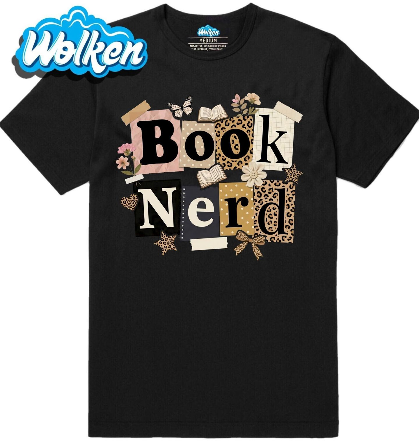 Pánské tričko Knižní Šprt Book Nerd.jpg