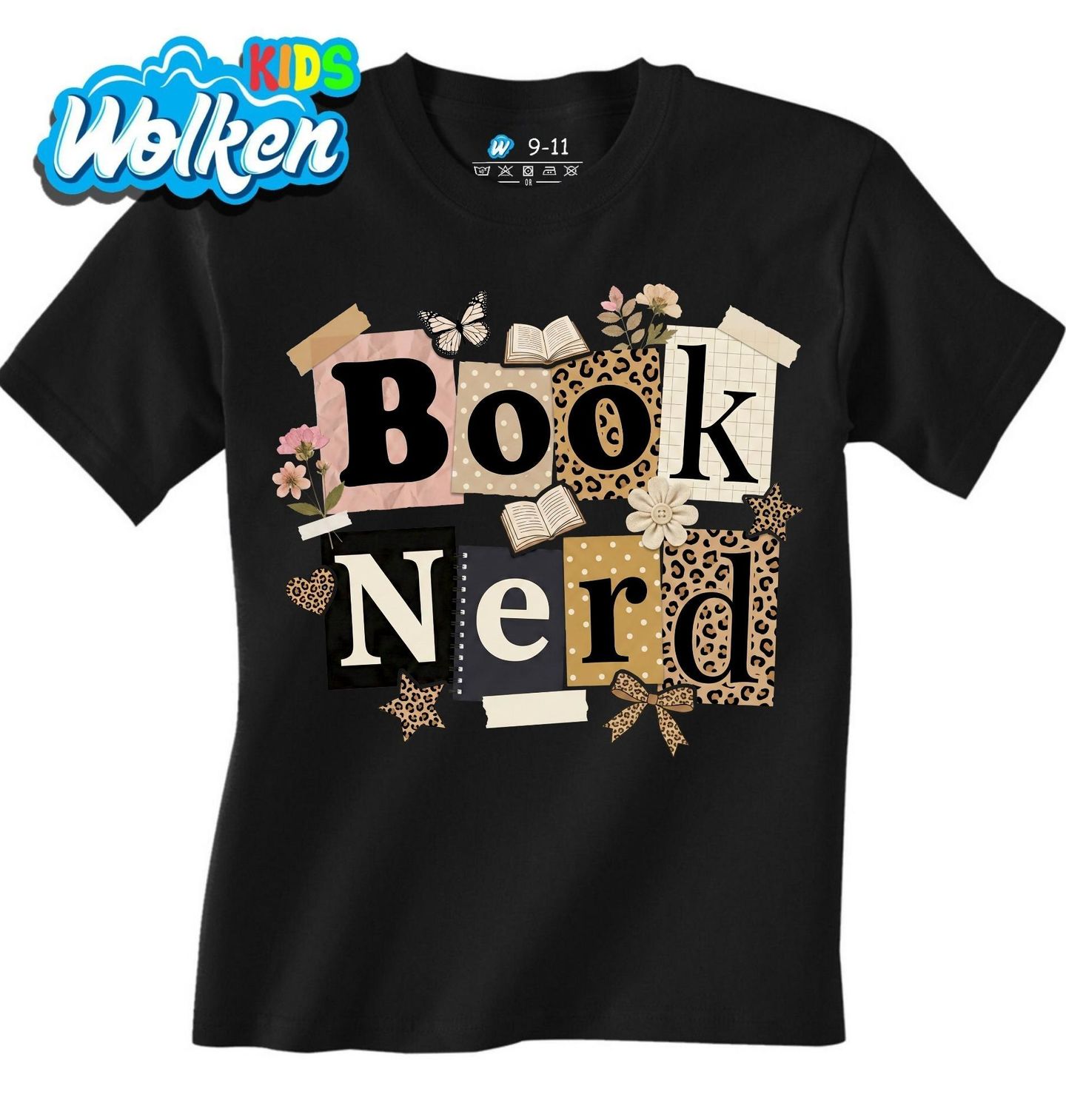 Dětské tričko Knižní Šprt Book Nerd.jpg
