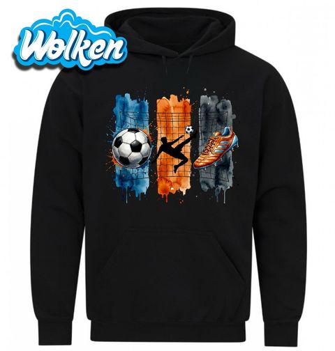 Obrázek produktu Pánská mikina Fotbalový Míč a Kopačky