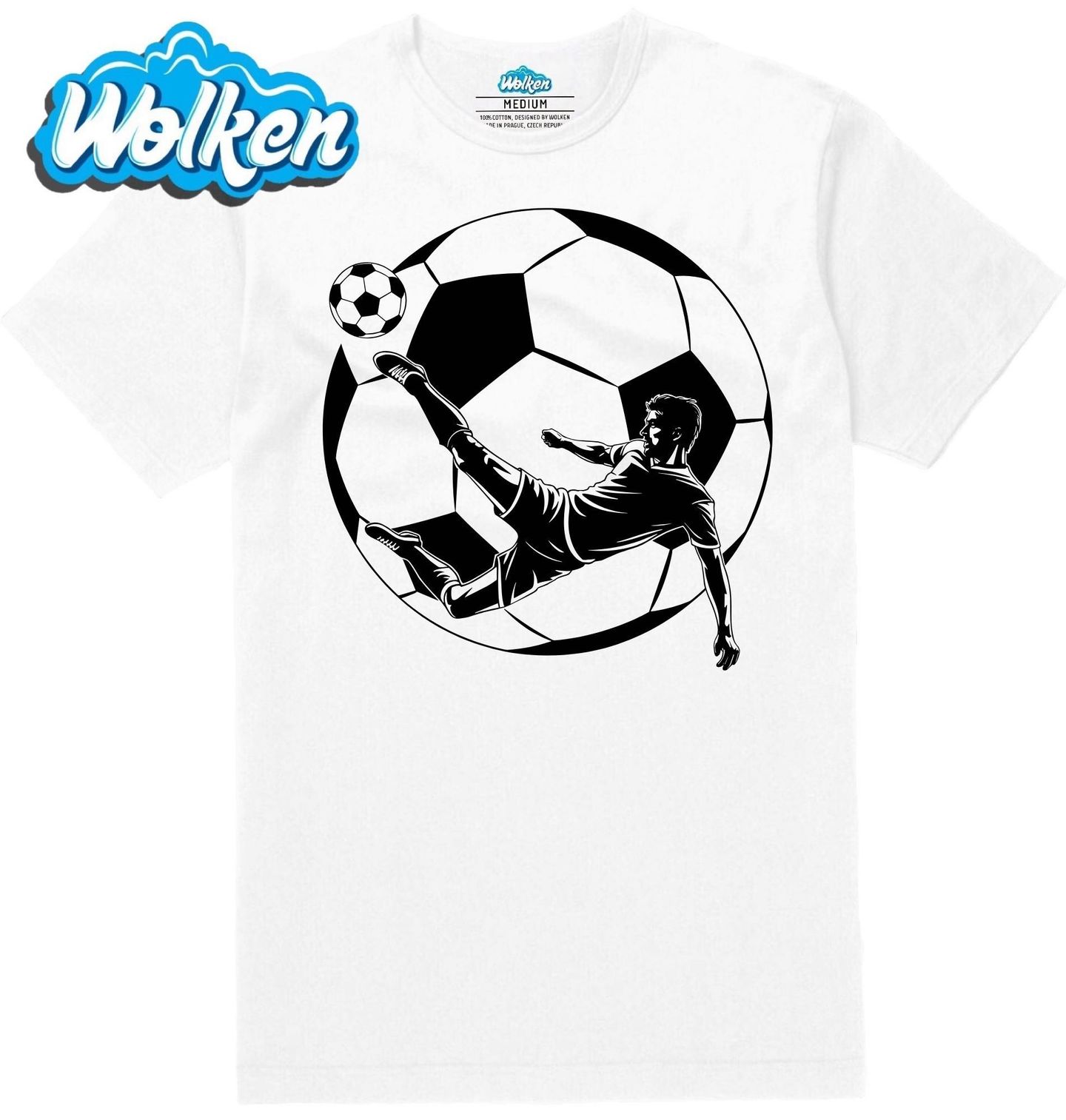 Pánské tričko Fotbalista Nůžky v Letu.jpg