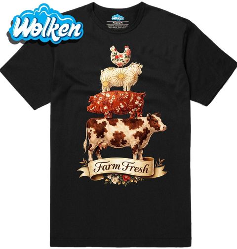 Obrázek produktu Pánské tričko Zvířata z Farmy Farm Fresh
