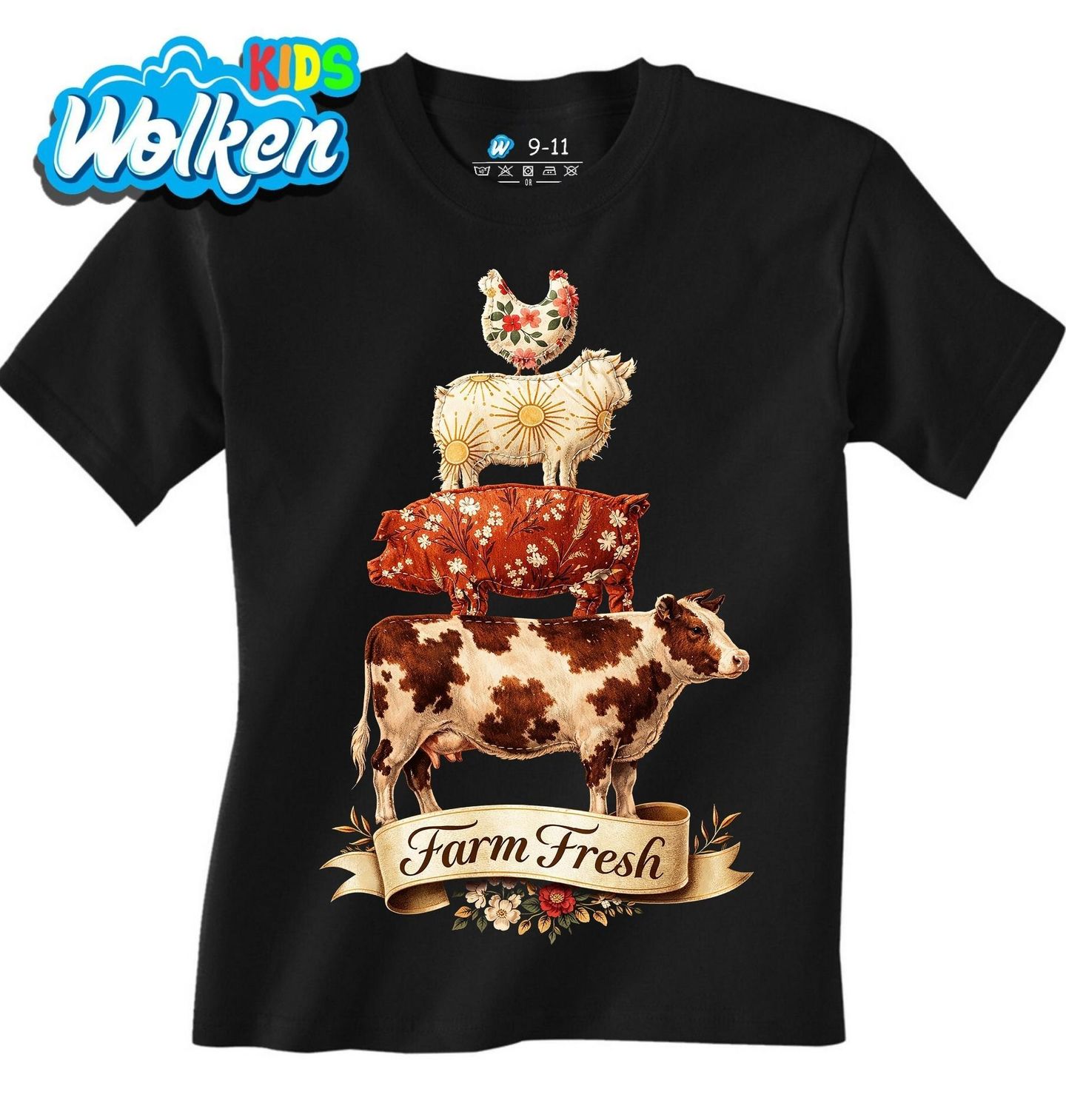 Dětské tričko Zvířata z Farmy Farm Fresh.jpg