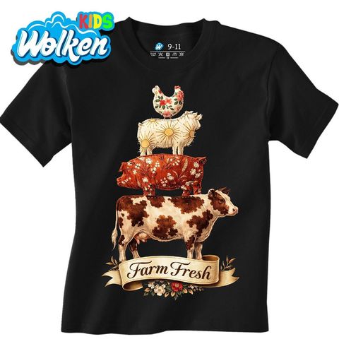 Obrázek produktu Dětské tričko Zvířata z Farmy Farm Fresh