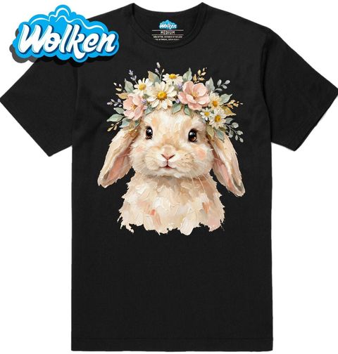 Obrázek produktu Pánské tričko Květinový Králík