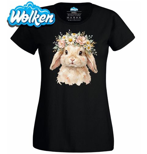 Obrázek produktu Dámské tričko Květinový Králík