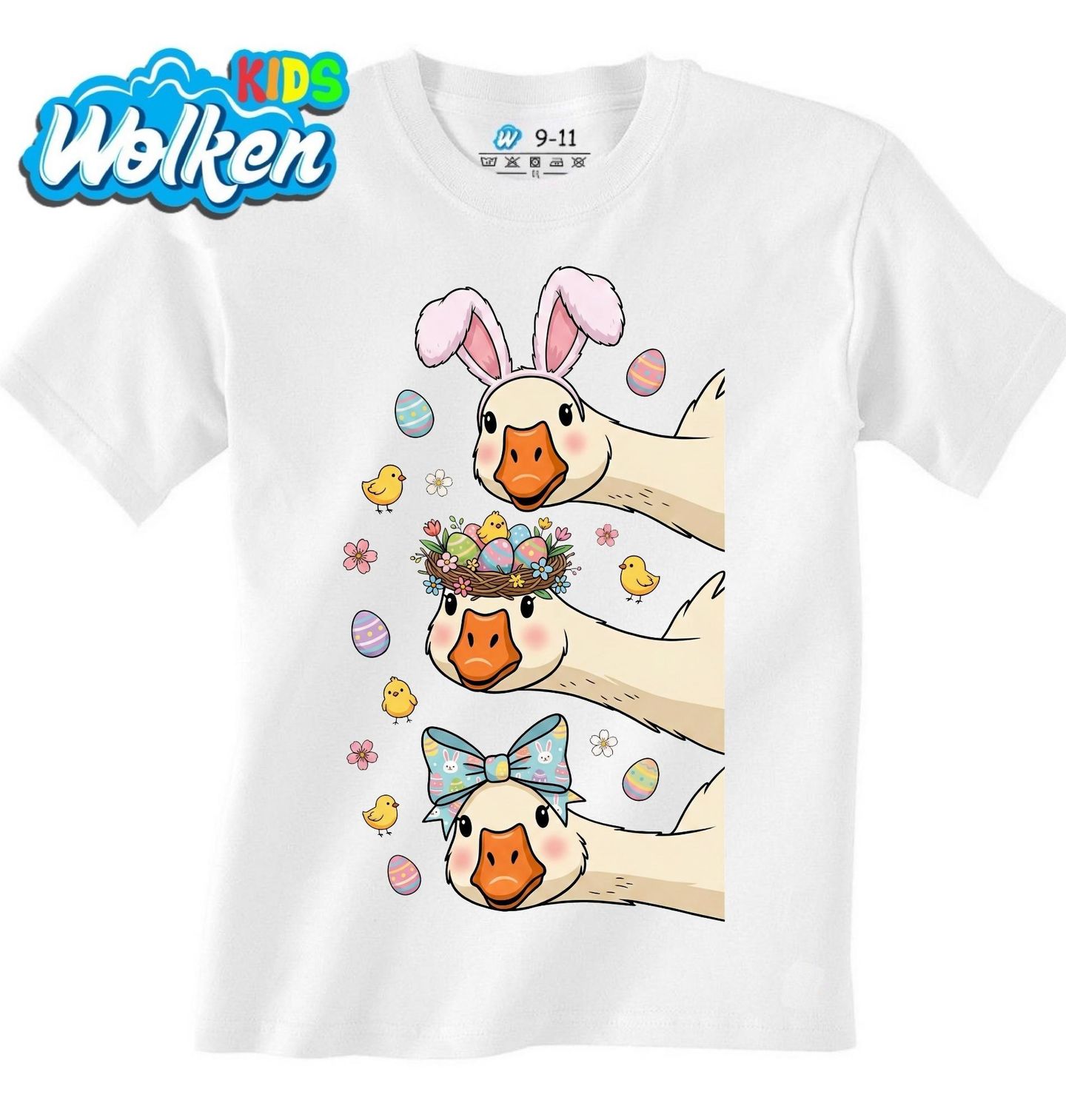 Dětské tričko Zvědavé Velikonoční Husy.jpg