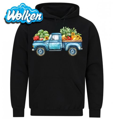 Obrázek produktu Pánská mikina Farmářský Pickup plný Čerstvé Zeleniny