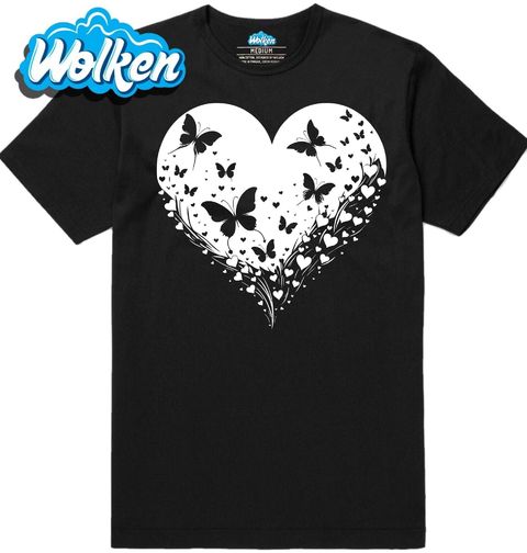 Obrázek produktu Pánské tričko Motýli v Srdci