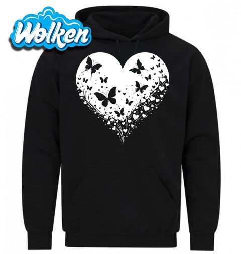 Obrázek produktu Pánská mikina Motýli v Srdci