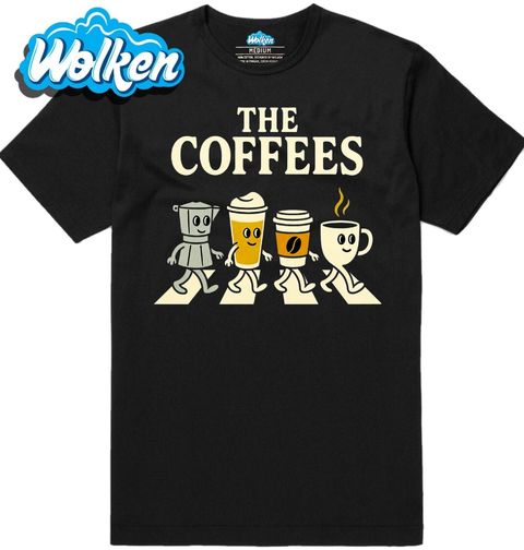 Obrázek produktu Pánské tričko Káva The Coffees Beatles Abbey Road