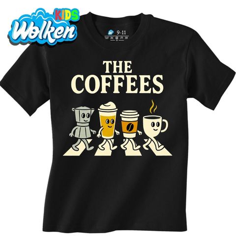 Obrázek produktu Dětské tričko Káva The Coffees Beatles Abbey Road