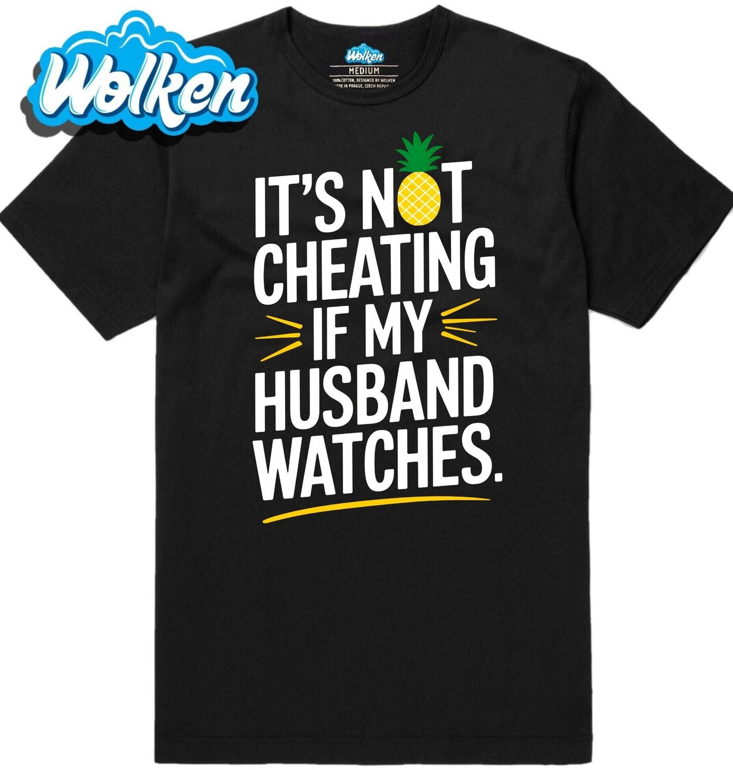 Pánské tričko Není to nevěra, když se můj manžel dívá.jpg