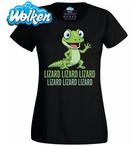 Obrázek produktu Dámské tričko Veselá Ještěrka Lizard Lizard Lizard