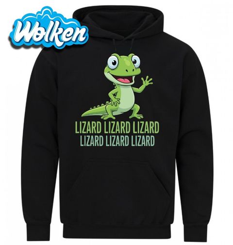Obrázek produktu Pánská mikina Veselá Ještěrka Lizard Lizard Lizard
