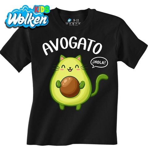 Obrázek produktu Dětské tričko Španělské Kočičí Avokádo Avogato