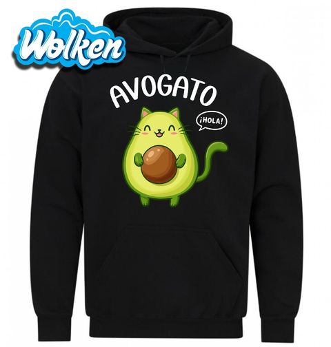 Obrázek produktu Pánská mikina Španělské Kočičí Avokádo Avogato