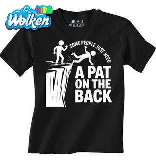 Dětské tričko Někteří lidé potřebují jen poplácat po zádech.jpg