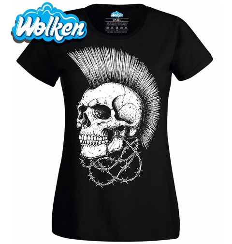 Obrázek produktu Dámské tričko Punk Lebka s Ostny
